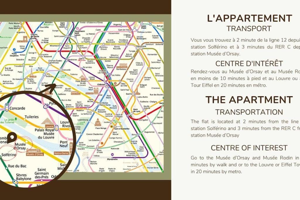 Musee D'orsay-saint Germain-invalides-famille Appartamento *