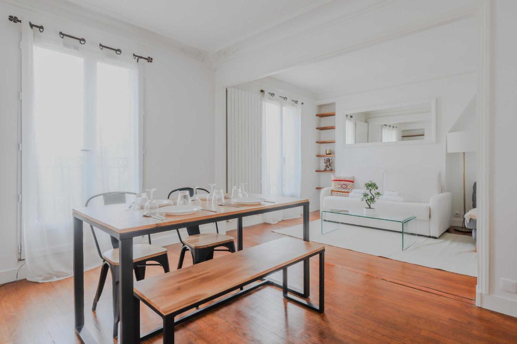 Peaceful - 1bd- 4p - Montmartre *