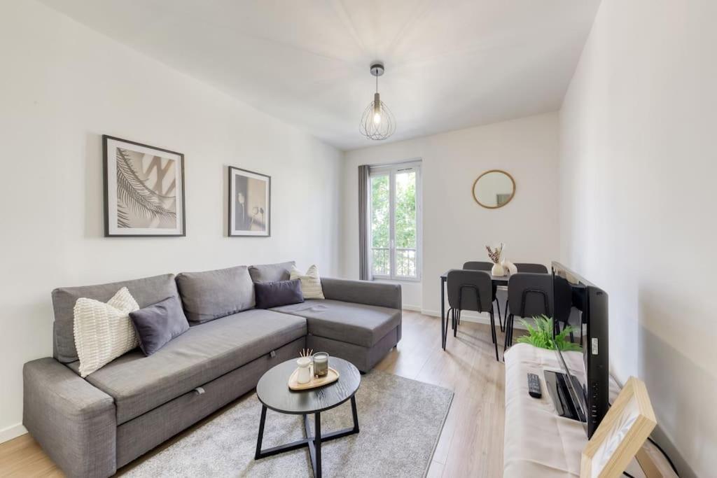 T2 Parisien- 1 Min A Pied Du Metro Ligne 13 & 14 Apartment