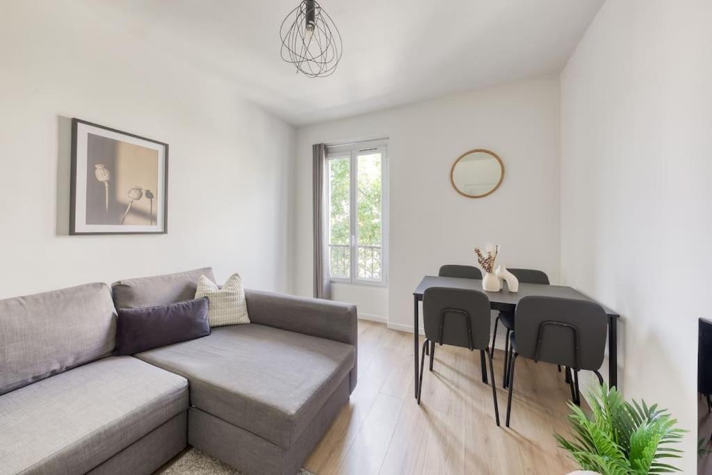 T2 Parisien- 1 Min A Pied Du Metro Ligne 13 & 14 Apartment Paris