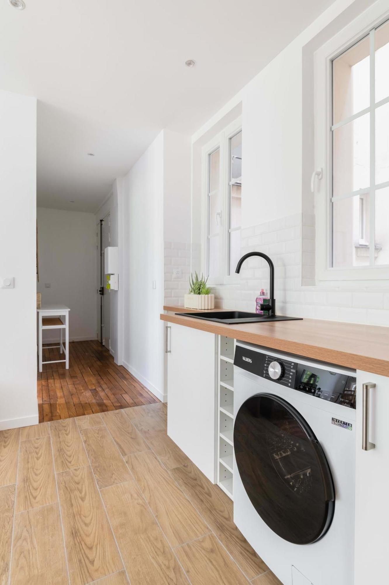 2 Pieces Fonctionnel Metro Jaures - 19 - 4p - Flat-guest Appartamento *