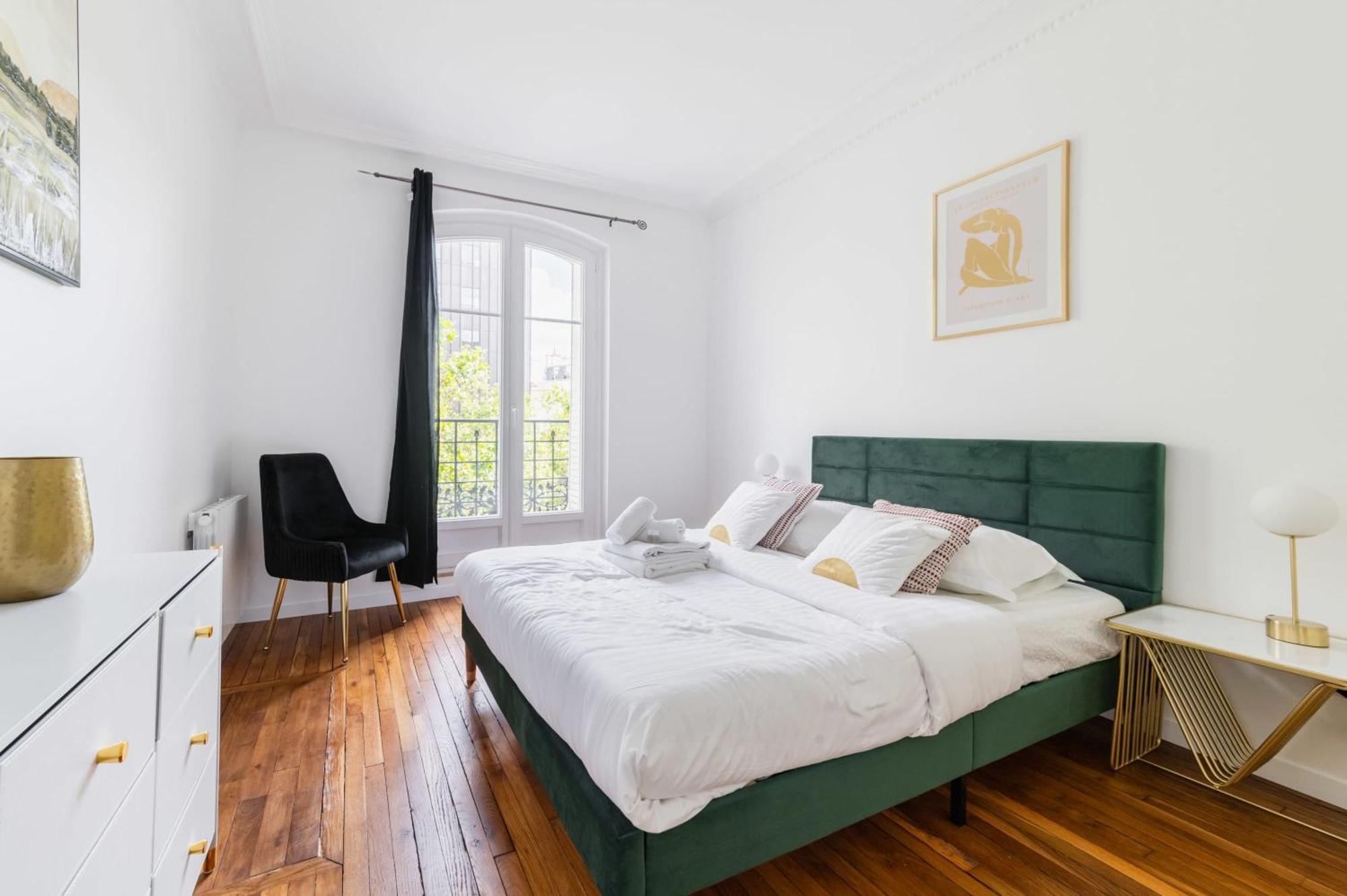 2 Pieces Fonctionnel Metro Jaures - 19 - 4p - Flat-guest