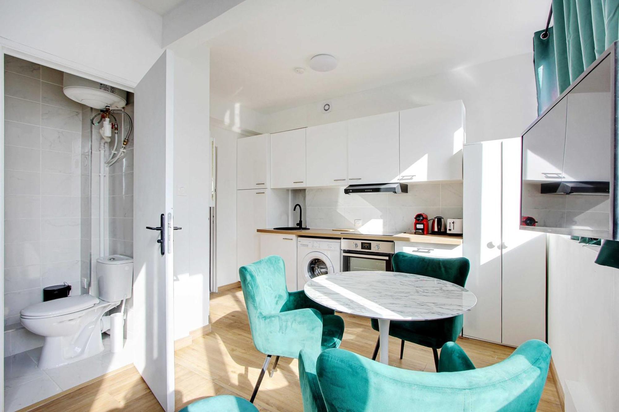 Appartamento Cosy Studio - 2p - Parc De Belleville *