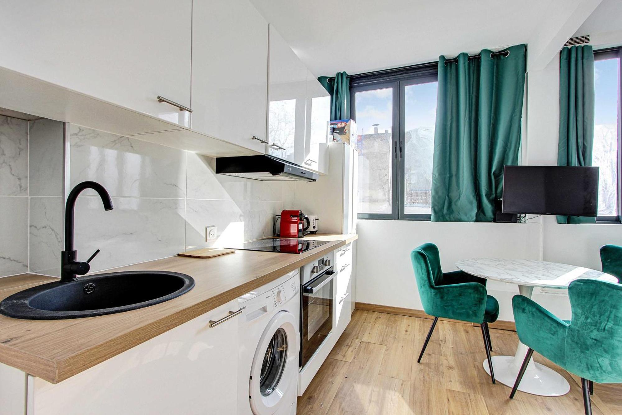 Cosy Studio - 2p - Parc De Belleville Appartamento Parigi
