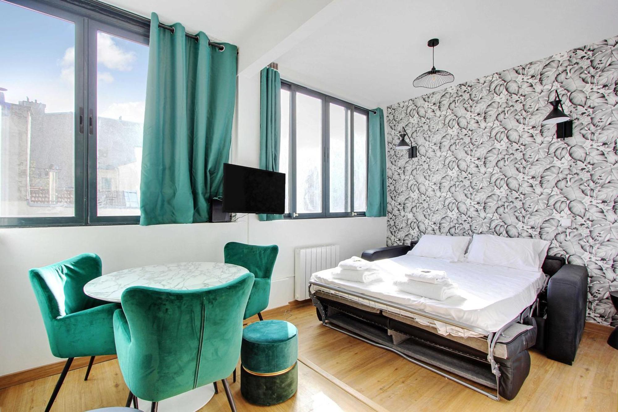Cosy Studio - 2p - Parc De Belleville * Parigi