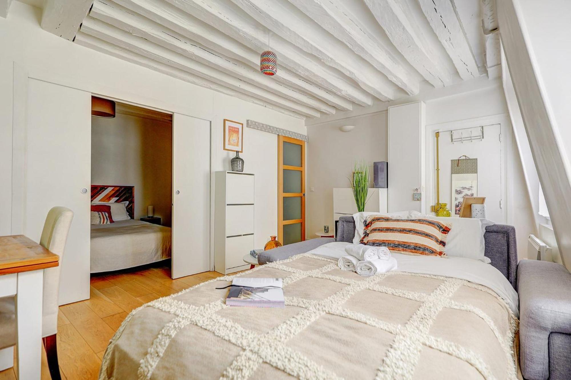 Appartamento Pompidou & Central - 1br - Cityapartmentstay