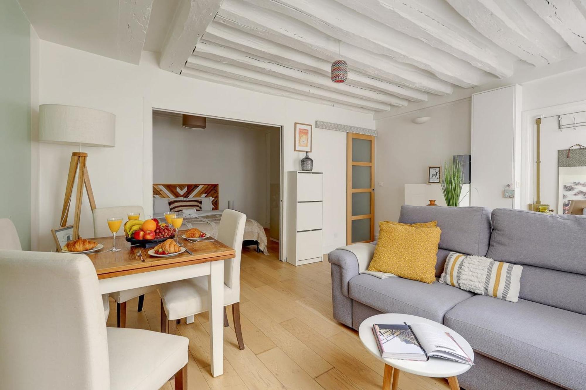Pompidou & Central - 1br - Cityapartmentstay Appartamento