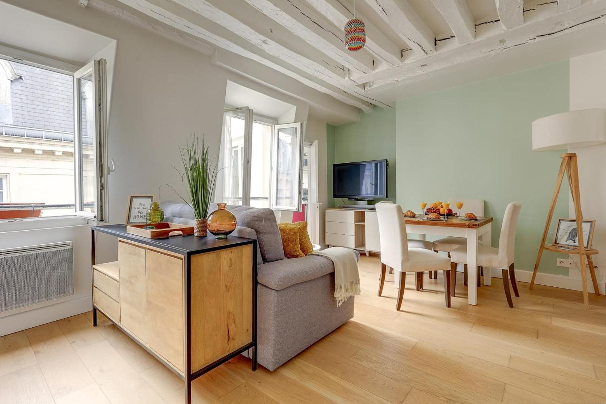 Appartamento Pompidou & Central - 1br - Cityapartmentstay *