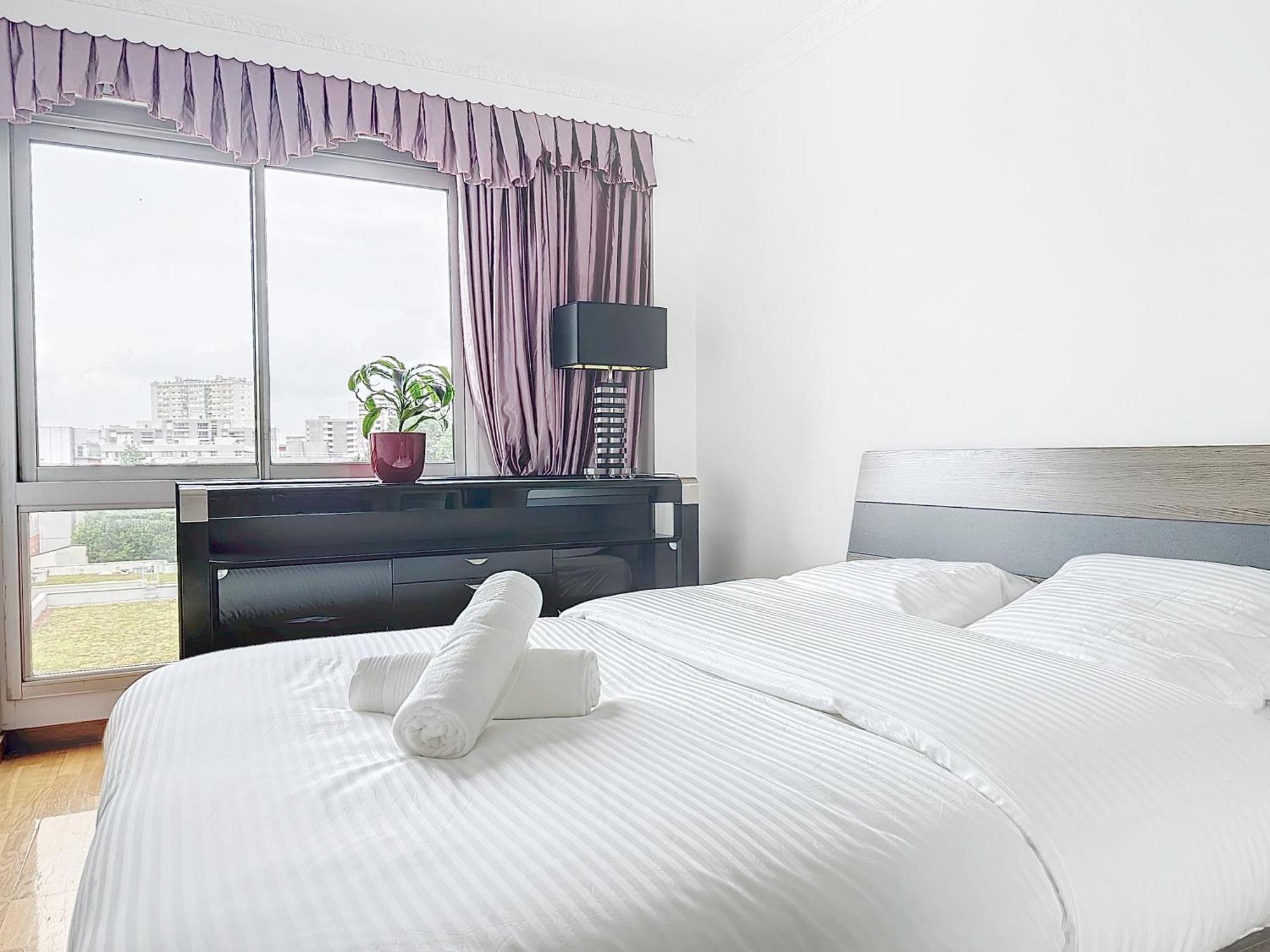 Appartamento 115 - Paris, Luxueux Spacieux Avec Vue Panoramique