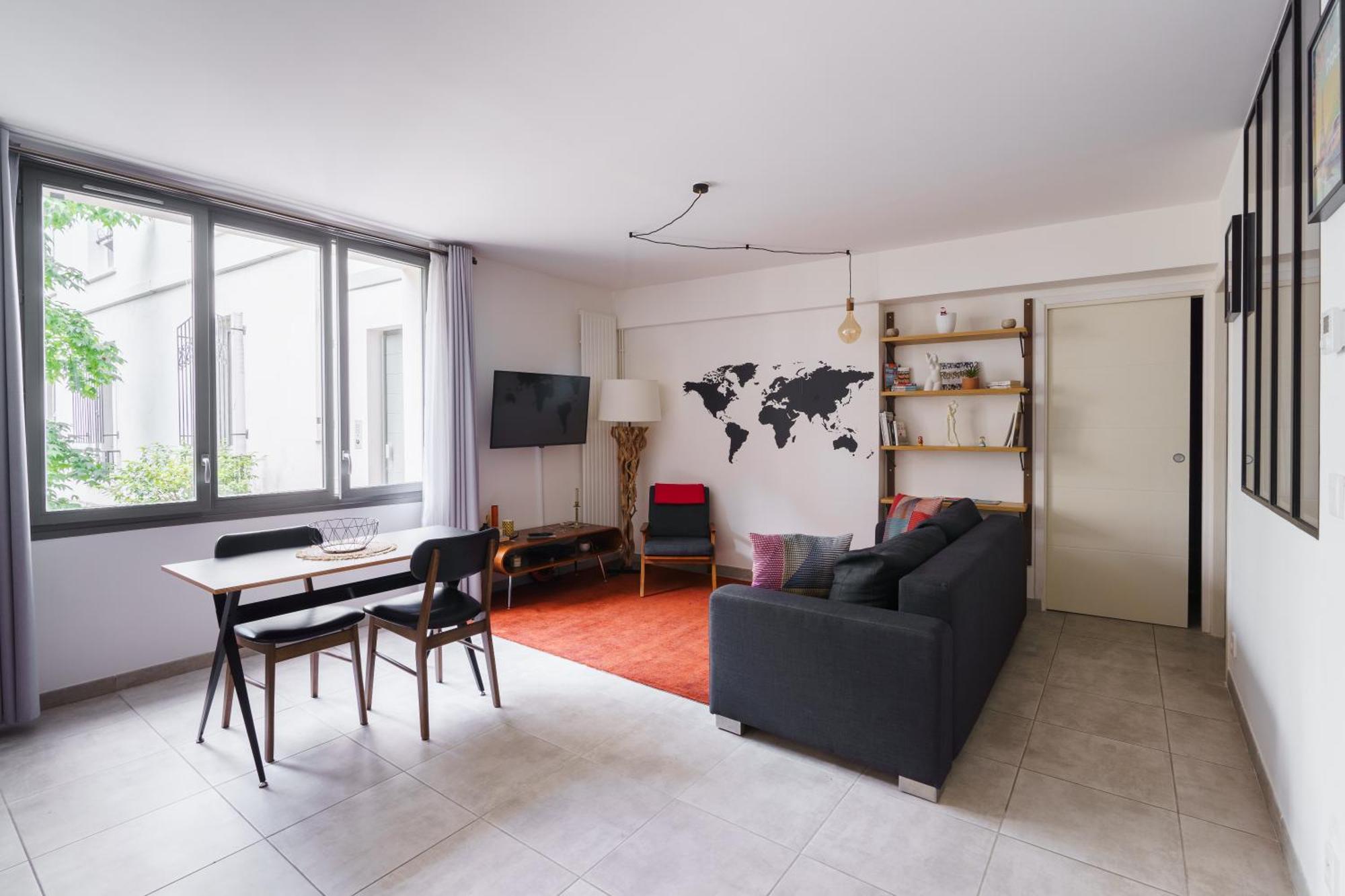 Bright And Airy 1bd Quartier De La Gare Appartamento *