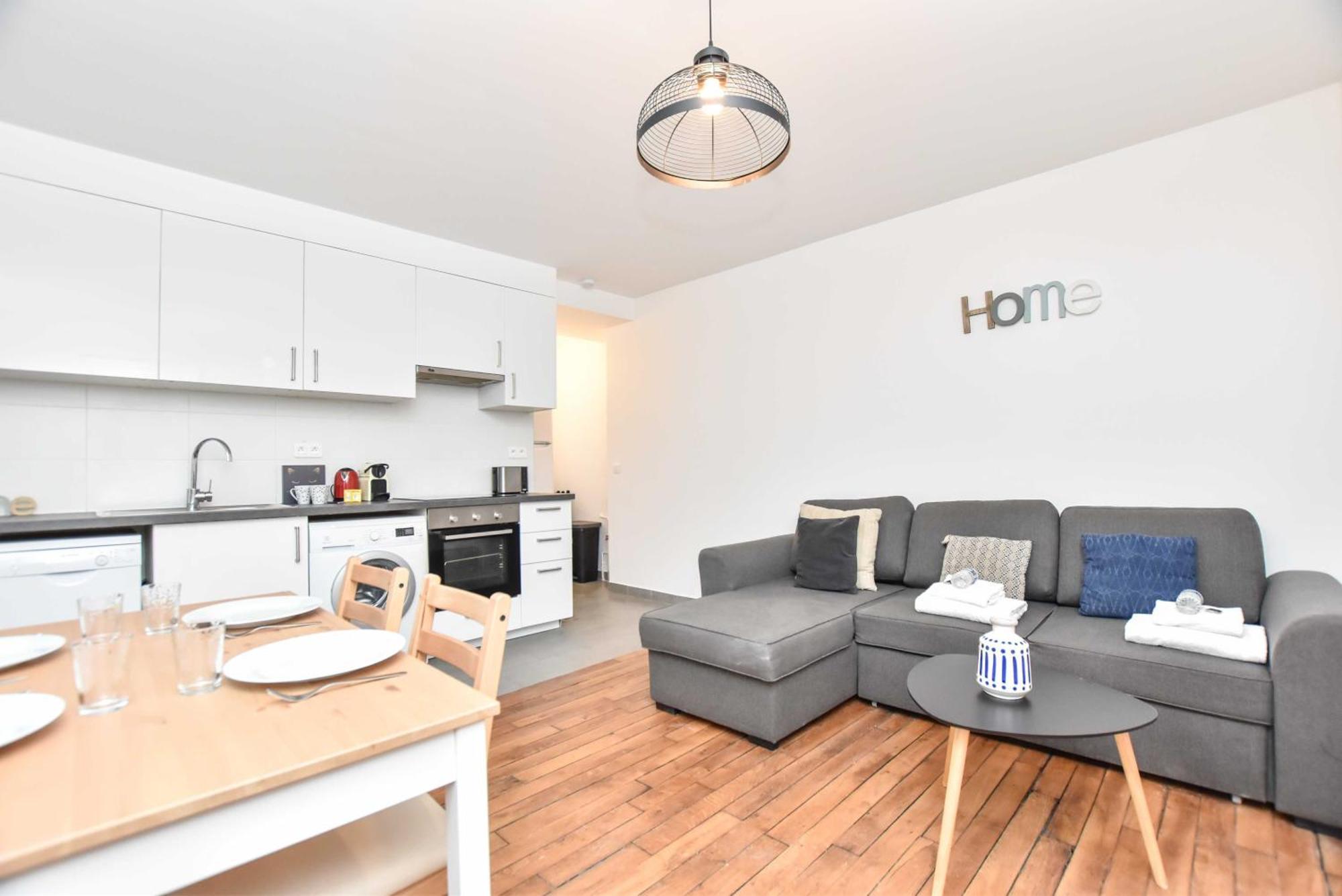 Serene - 2br- 6p - Menilmontant Appartamento