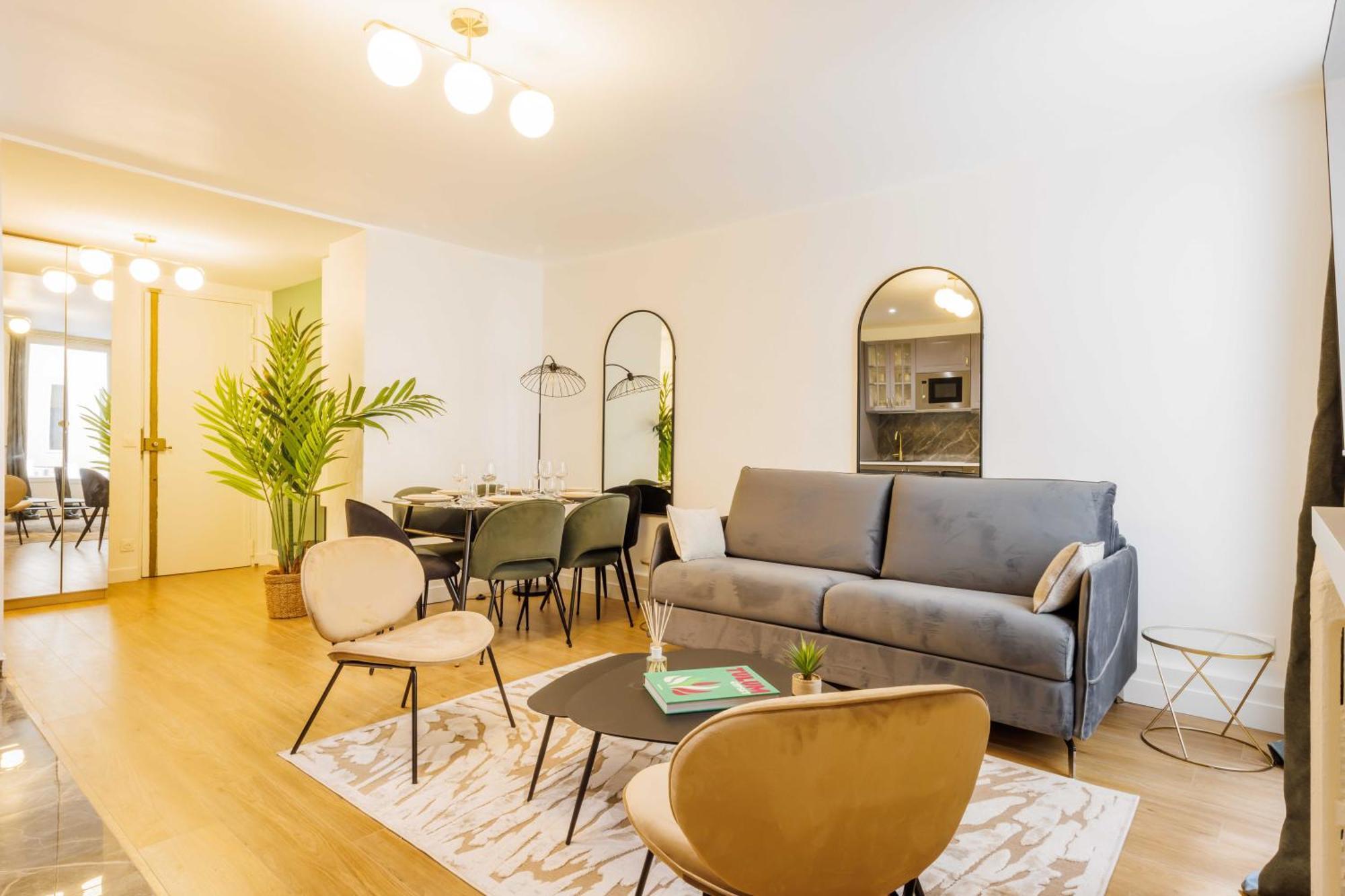 Superb With Patio 6p-2bdr - Opera Grands Boulevards Appartamento *