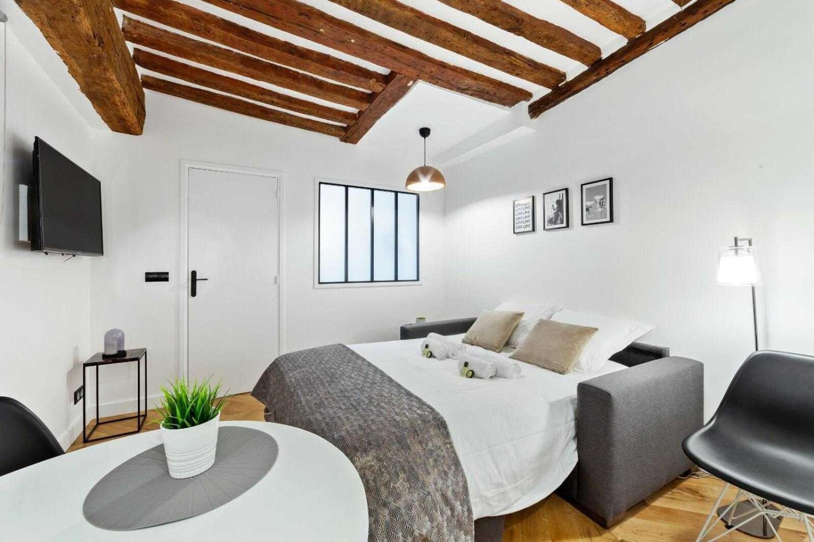 Appartamento Charming - 1br-4p - Les Halles *