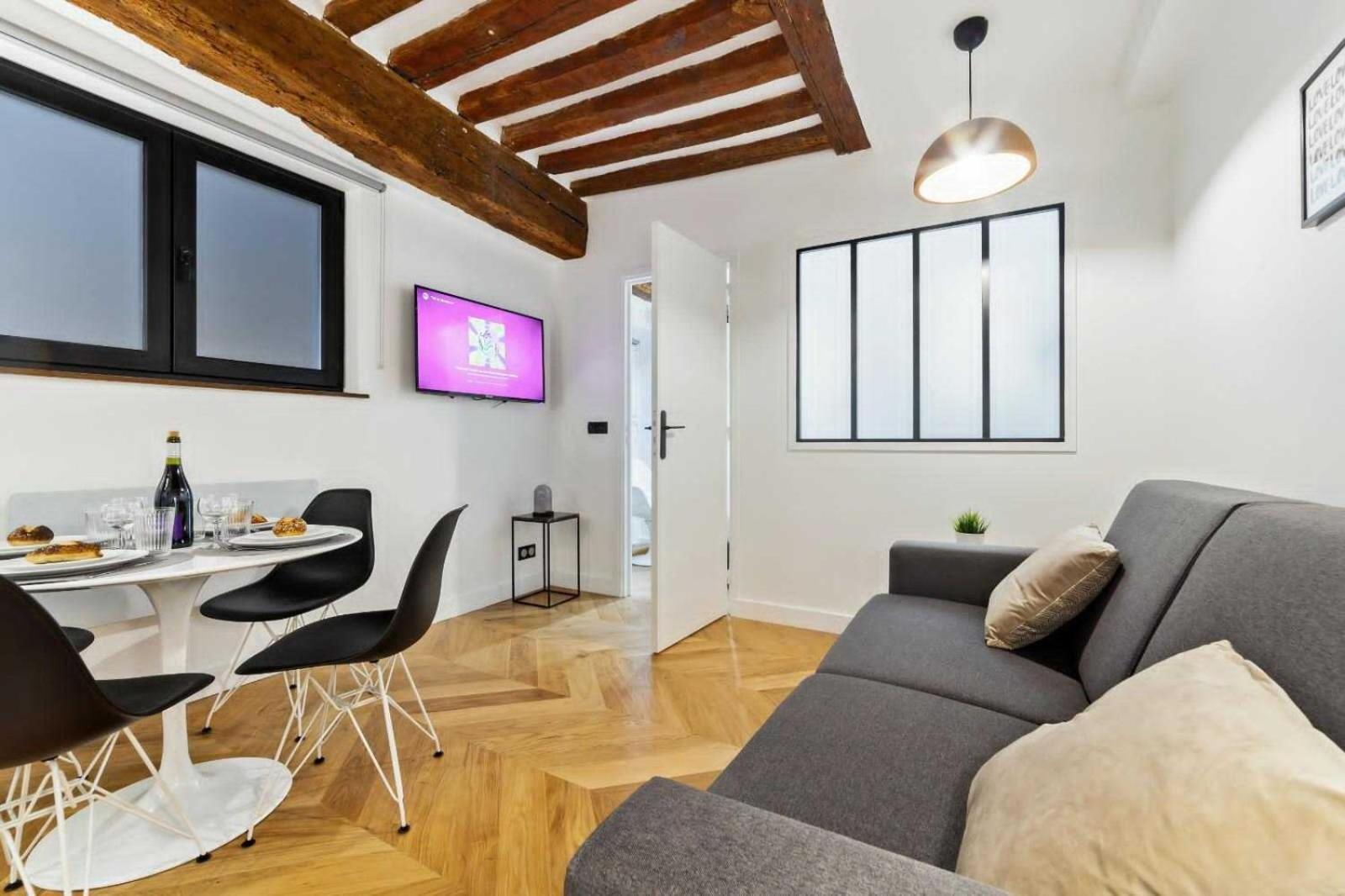 Appartamento Charming - 1br-4p - Les Halles *