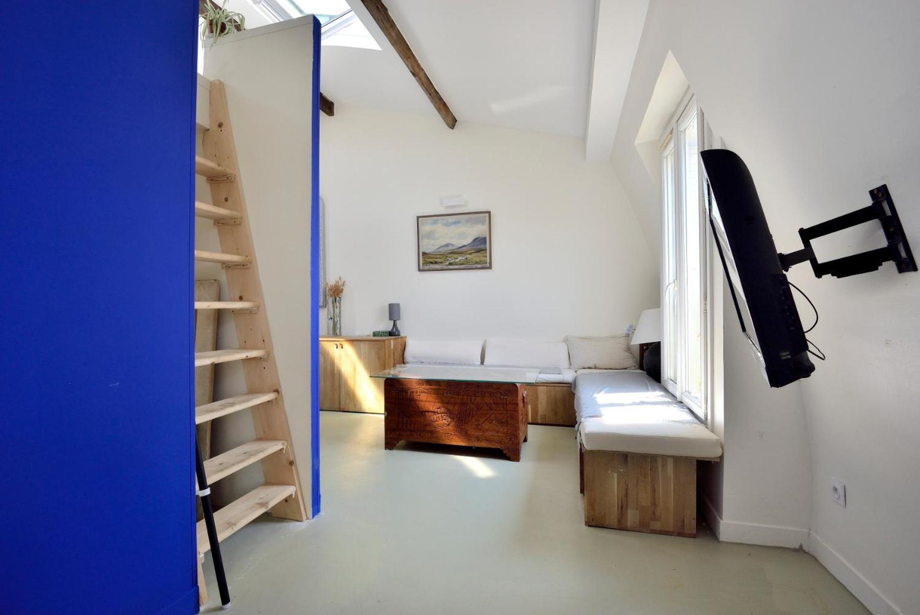 Appartamento Stylish Attic Conversion Parigi