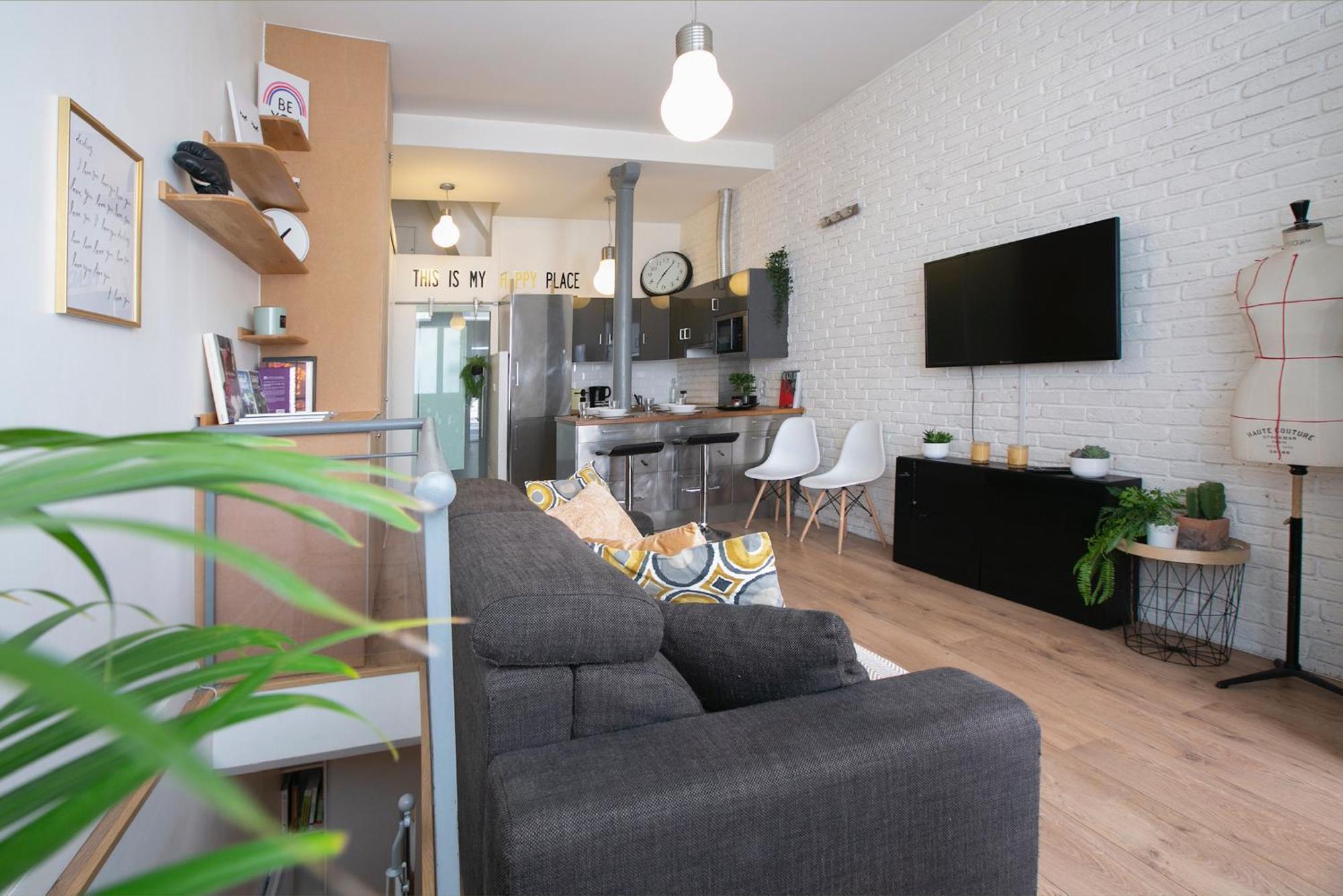 Apartment Loft In Batignolles Next To Montmartre - Lm17 Paris