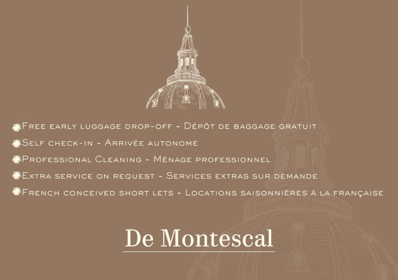 De Montescal - Hot Tub And Ac Cosy A Prime Location 40m2 Parigi
