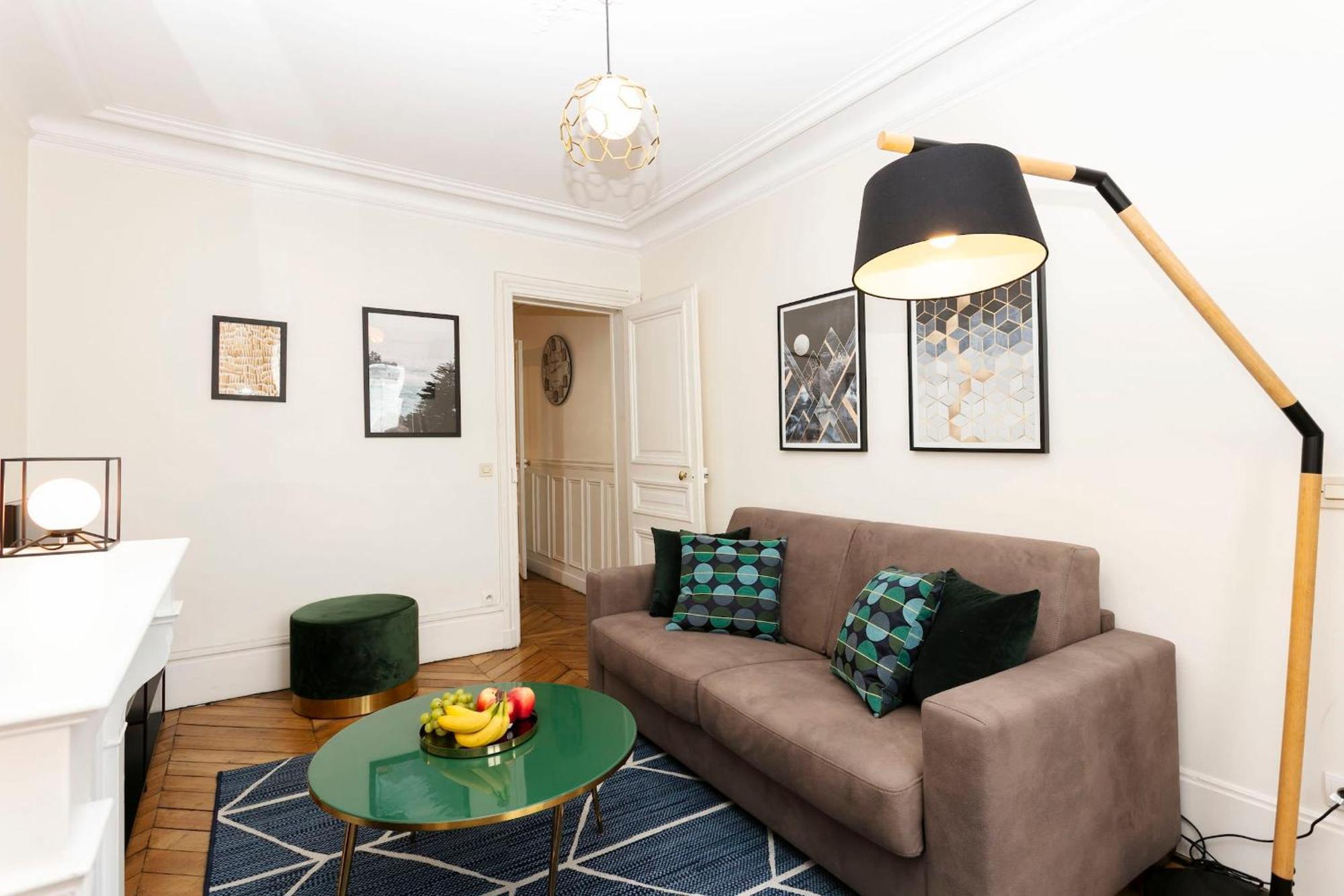 Dame 1br Cozy Flat Appartamento Parigi