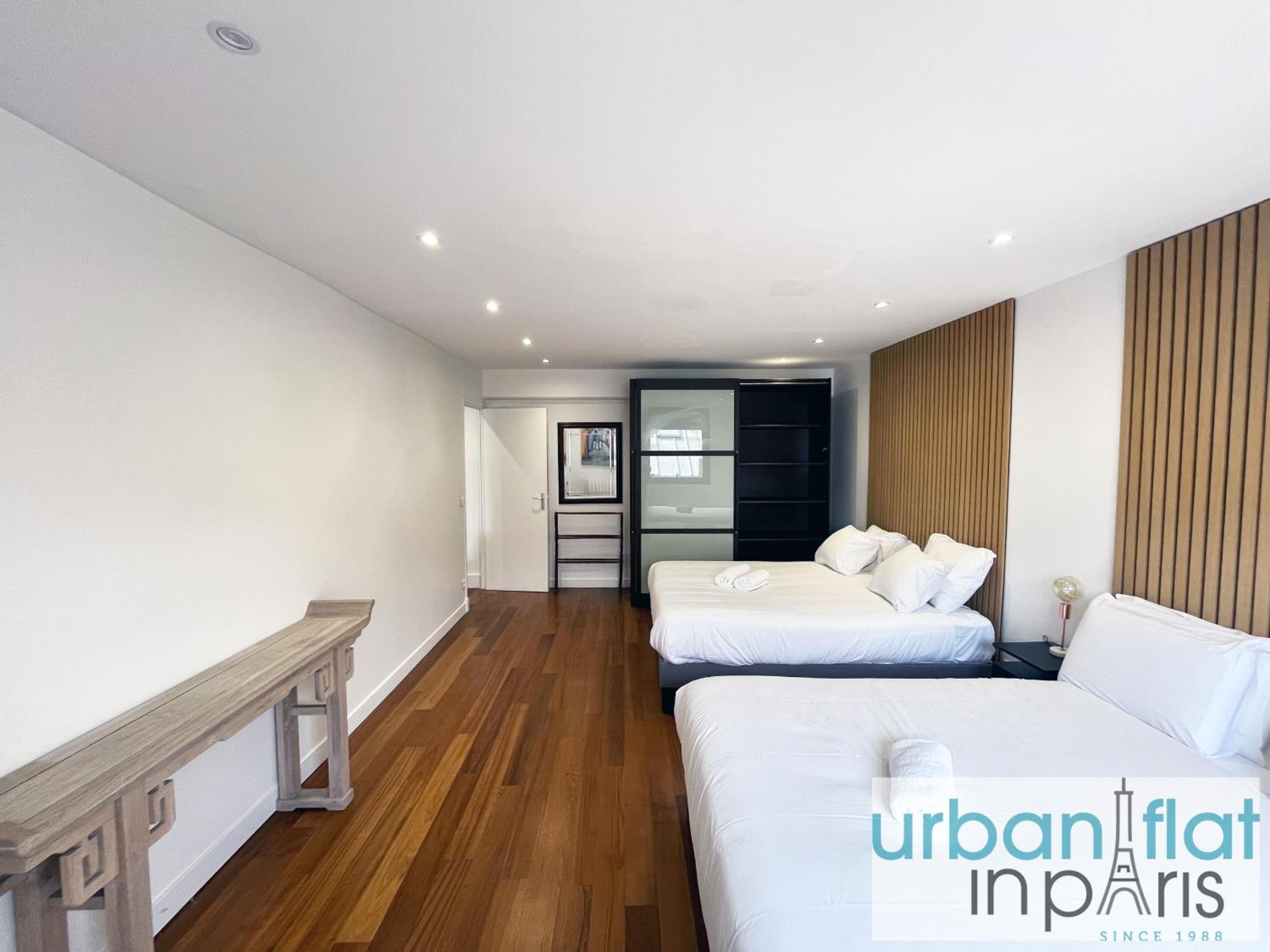 Urban Flat 168 - Spacious 1-bedroom In * Parigi
