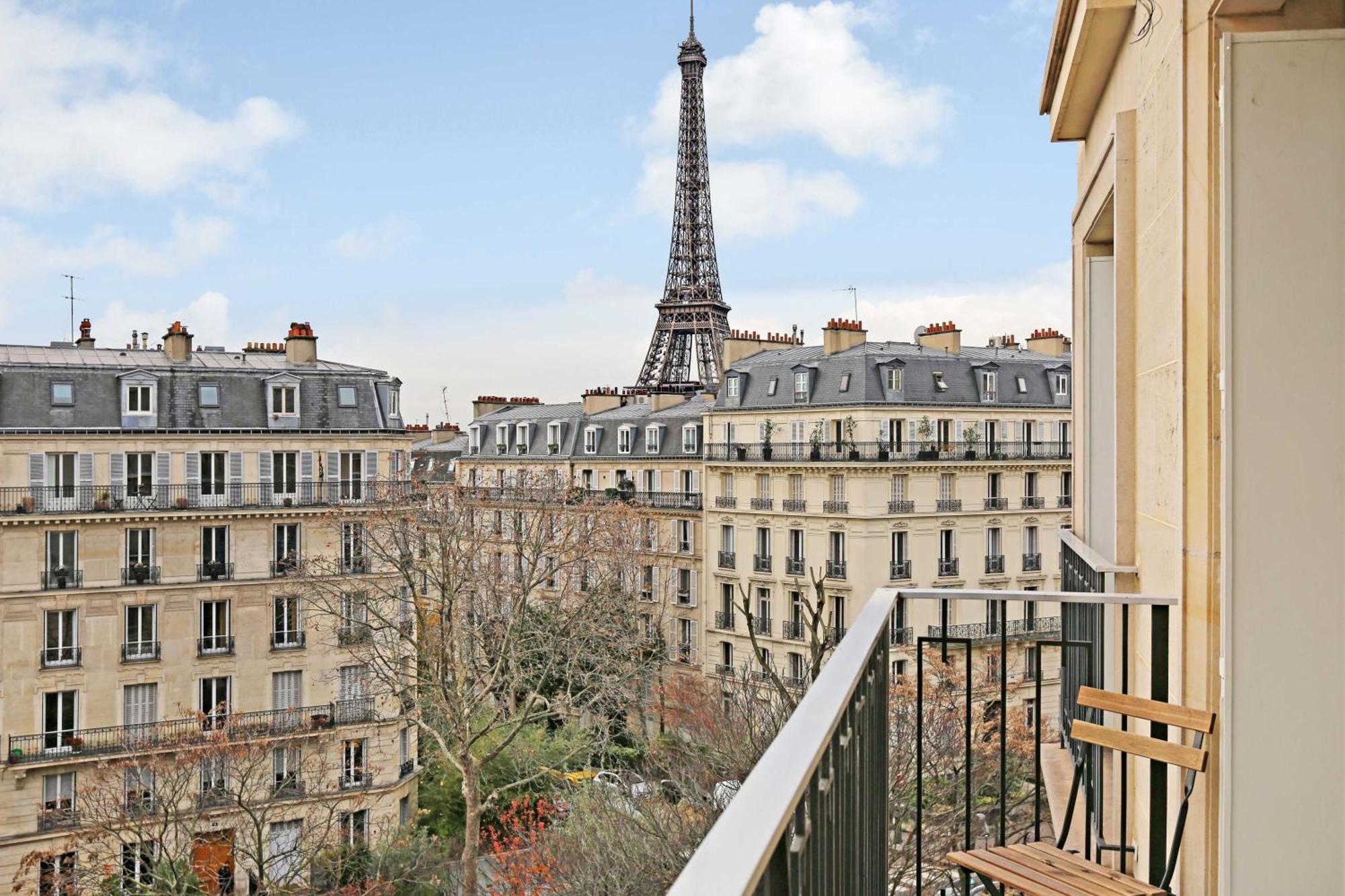 Luxueux - 2br 6p -vue Tour Eiffel Appartamento Parigi