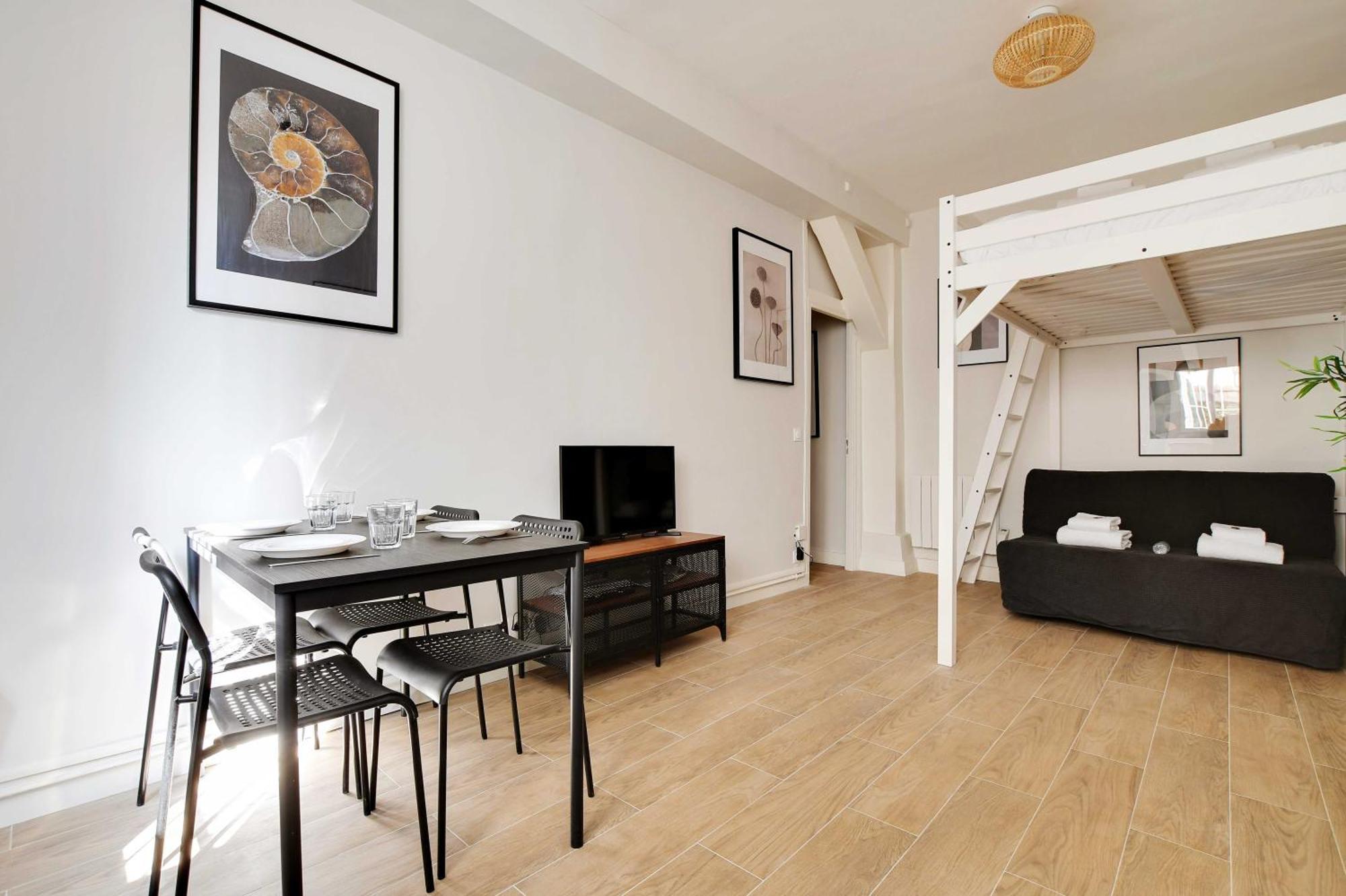 Apartment Studio With Garden - 4p - Canal St Martin