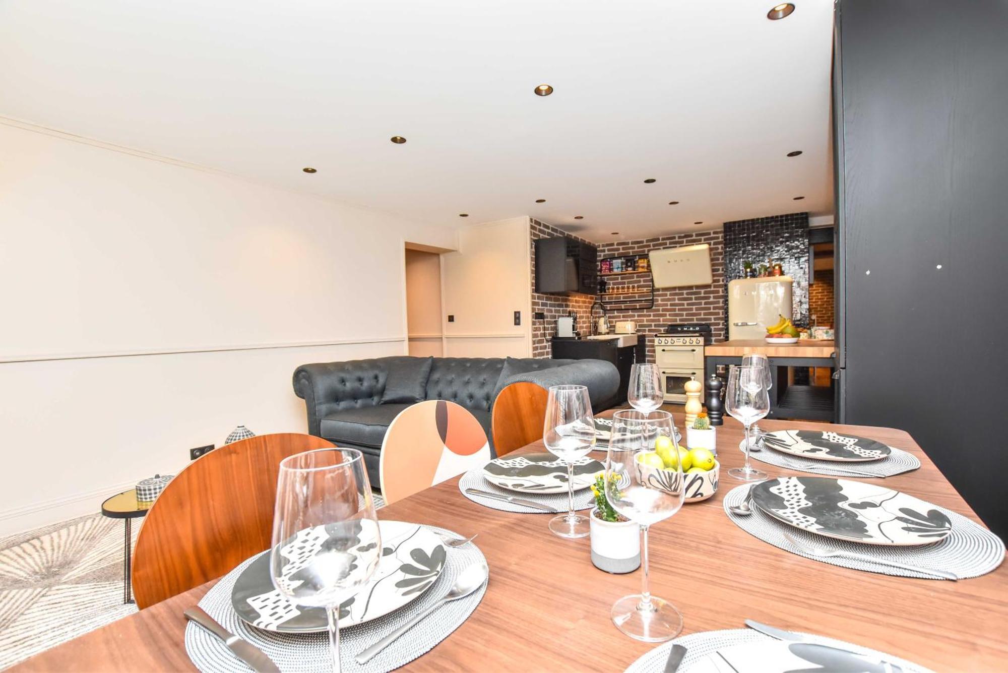 Charming 3br Montorgueil Republique Appartamento *