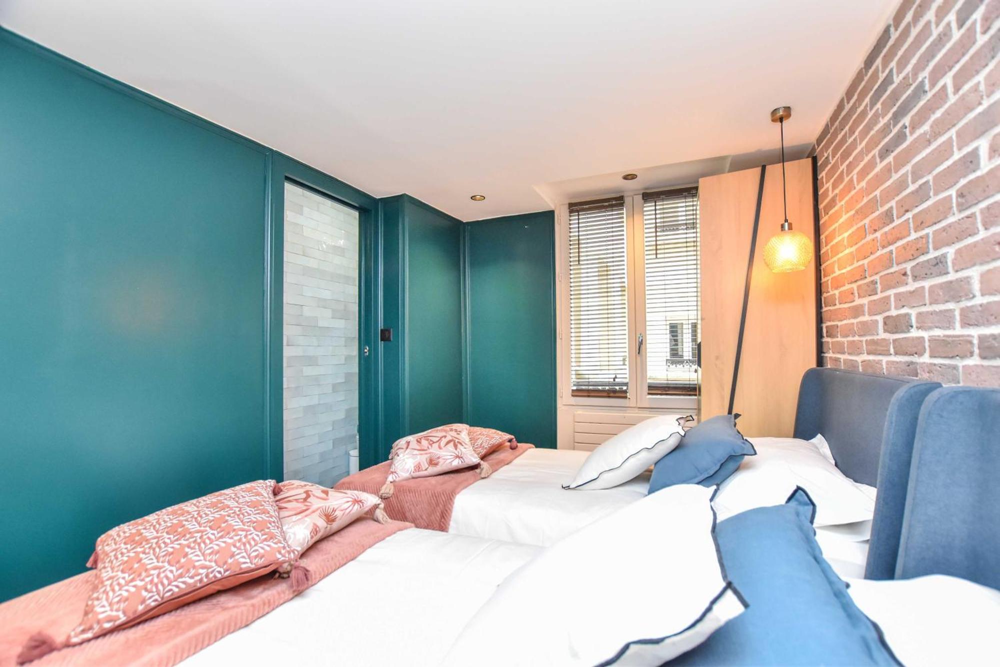 Appartamento Charming 3br Montorgueil Republique Parigi