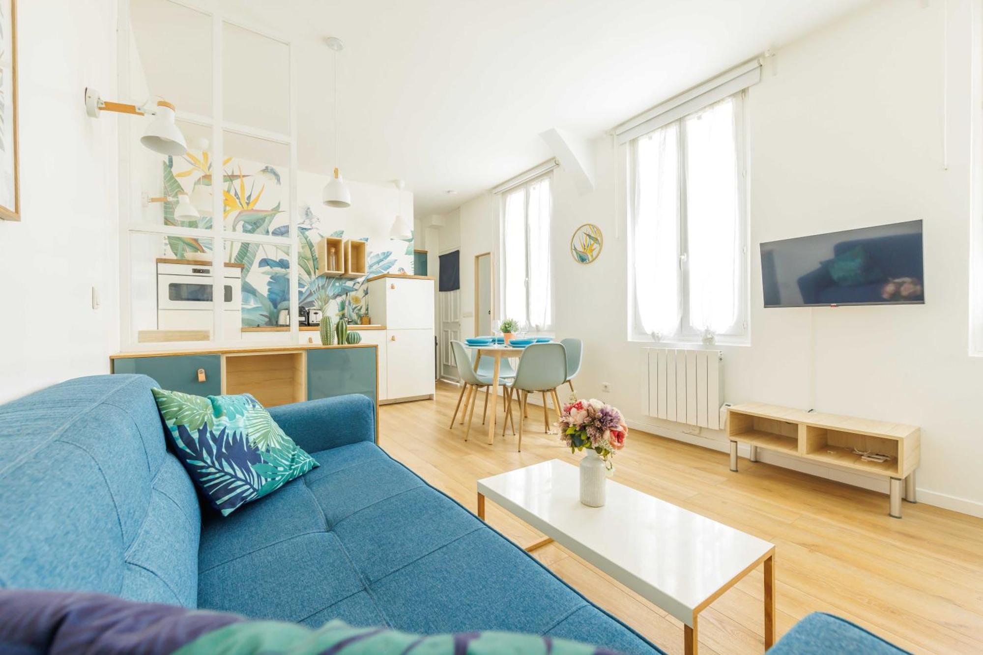 Charming Studio For Two People Jardin Du Luxembourg Appartamento *