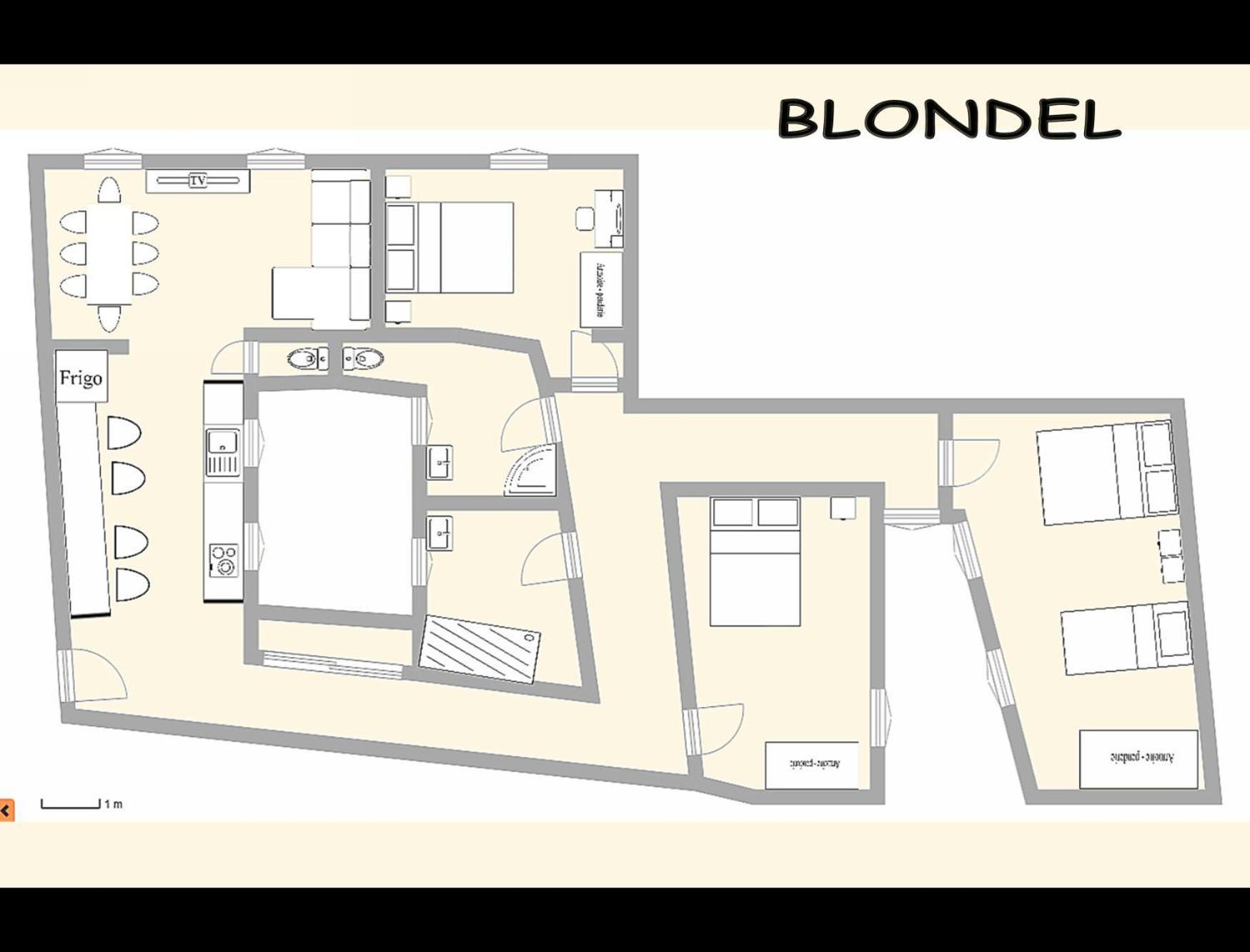 Manray House - Beautiful Three Bedroom Apartment- Center Appartamento