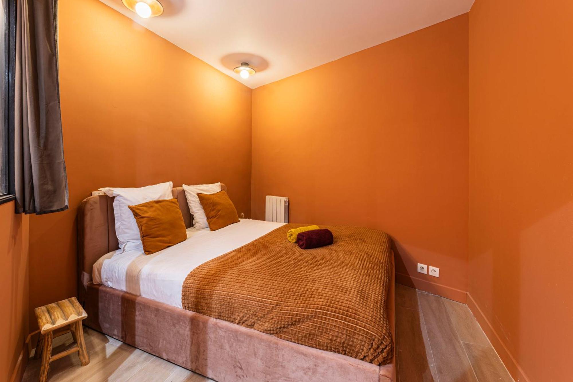 Marais Pompidou 3e, Jacuzzi, 2 Chambres, 4 A 6p Appartamento