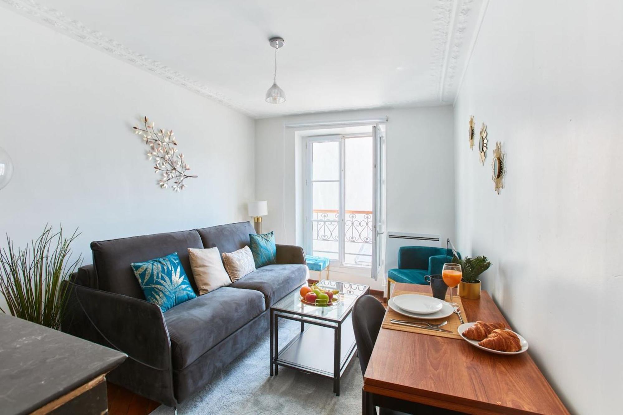 Appartamento Montmartre & Sacre-coeur Basilica - 1br - Cityapartmentstay