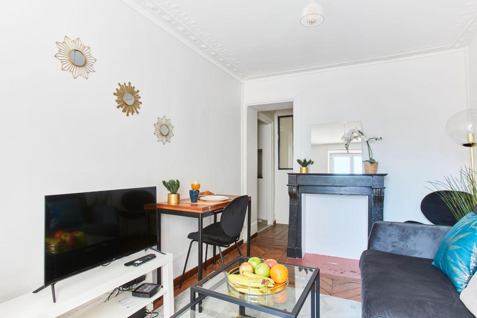 Montmartre & Sacre-coeur Basilica - 1br - Cityapartmentstay Appartamento