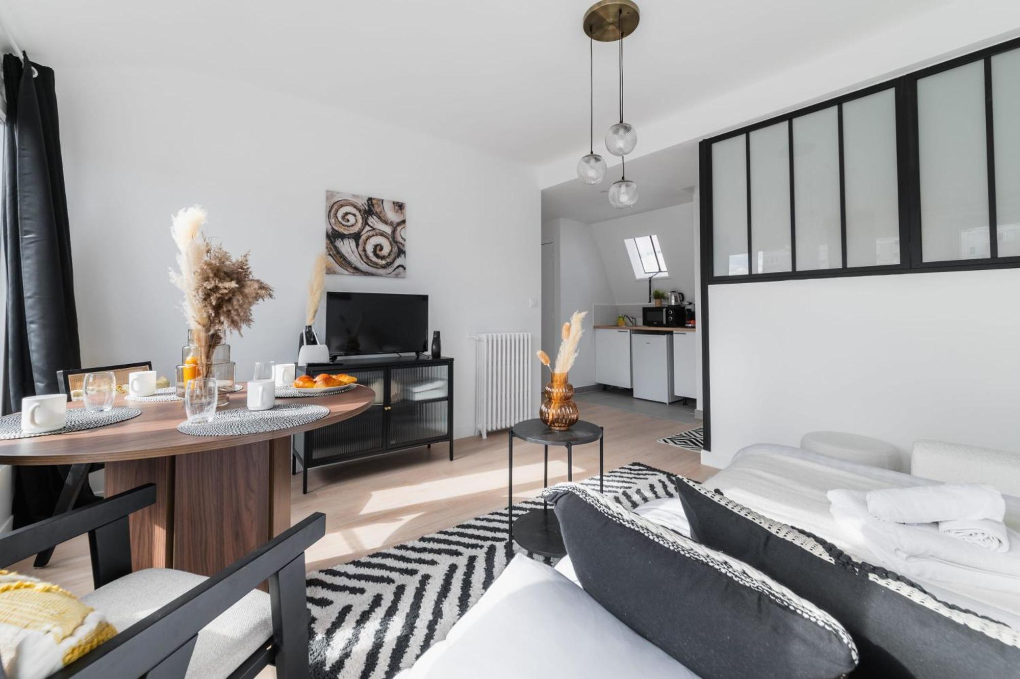 Jolie Studio Loft 35m2 Bien Equipe 4p - 20 Appartamento Parigi