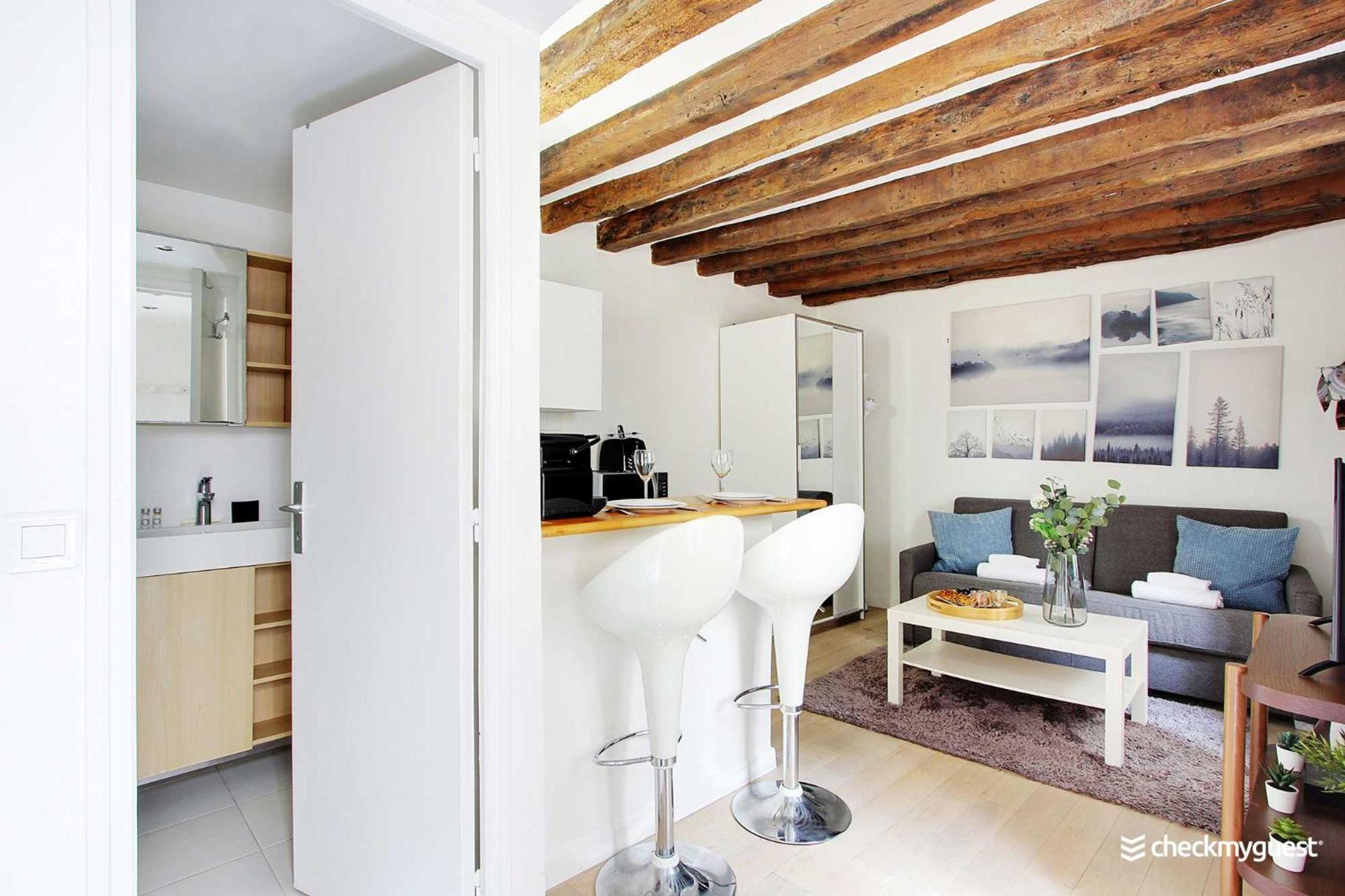 Cozy 2p - Rue Mouffetard Apartment