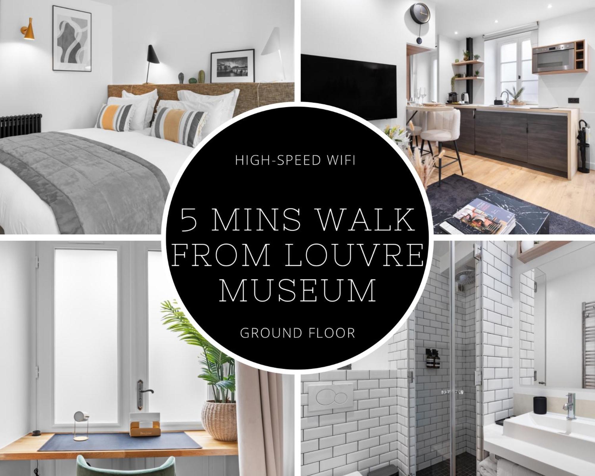 Appartamento 30m2 Cosy A 5 Min A Pied Du Musee Du Louvre Parigi
