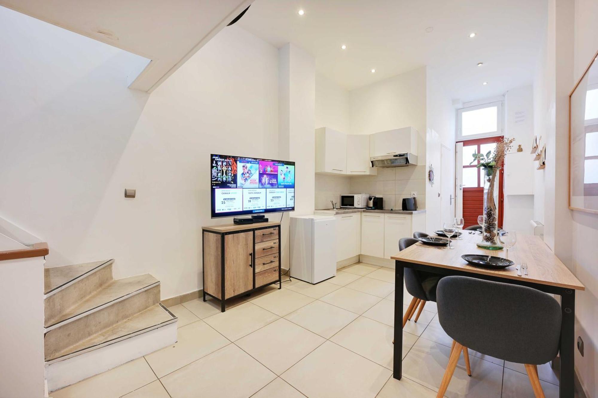 Appartamento Charming -1br - 4p - Gare District Parigi