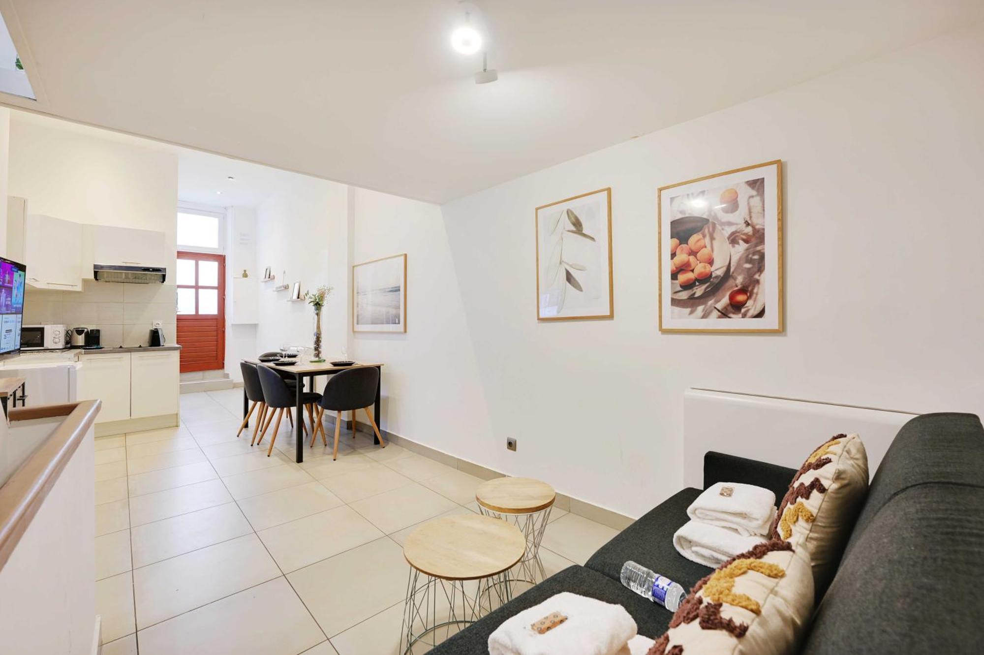 Appartamento Charming -1br - 4p - Gare District *