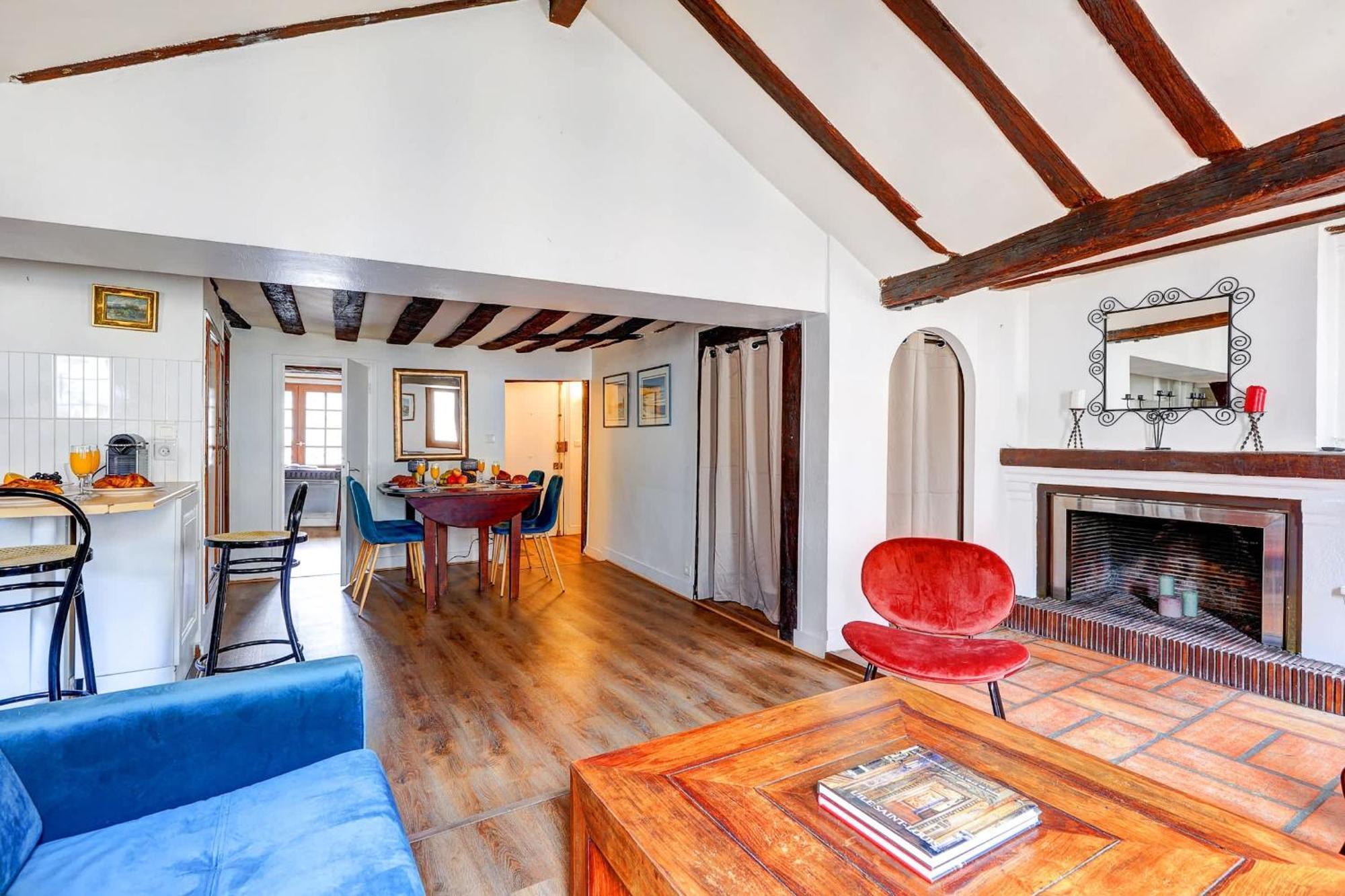 Ile Saint-louis - 2br - Cityapartmentstay Paris