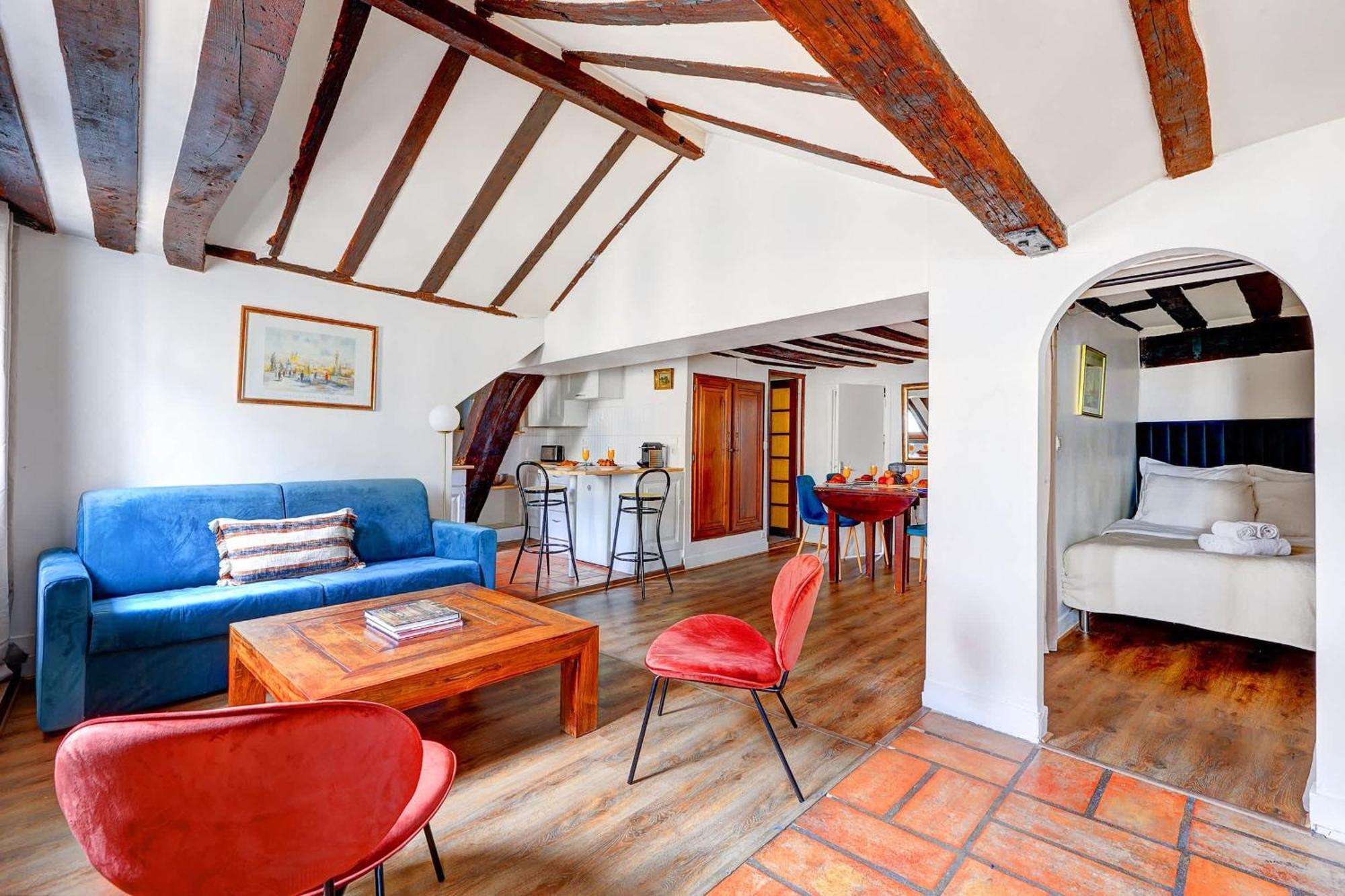 Ile Saint-louis - 2br - Cityapartmentstay Paris