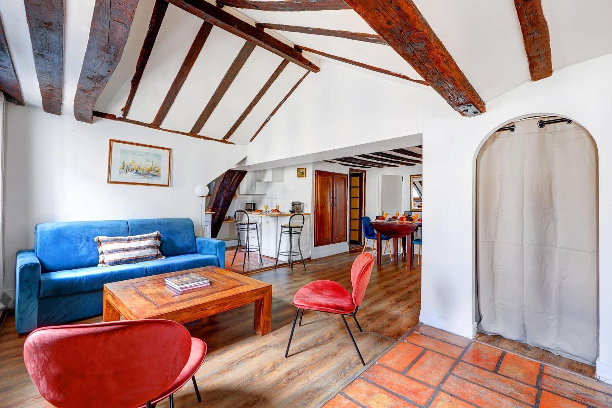Ile Saint-louis - 2br - Cityapartmentstay Apartment