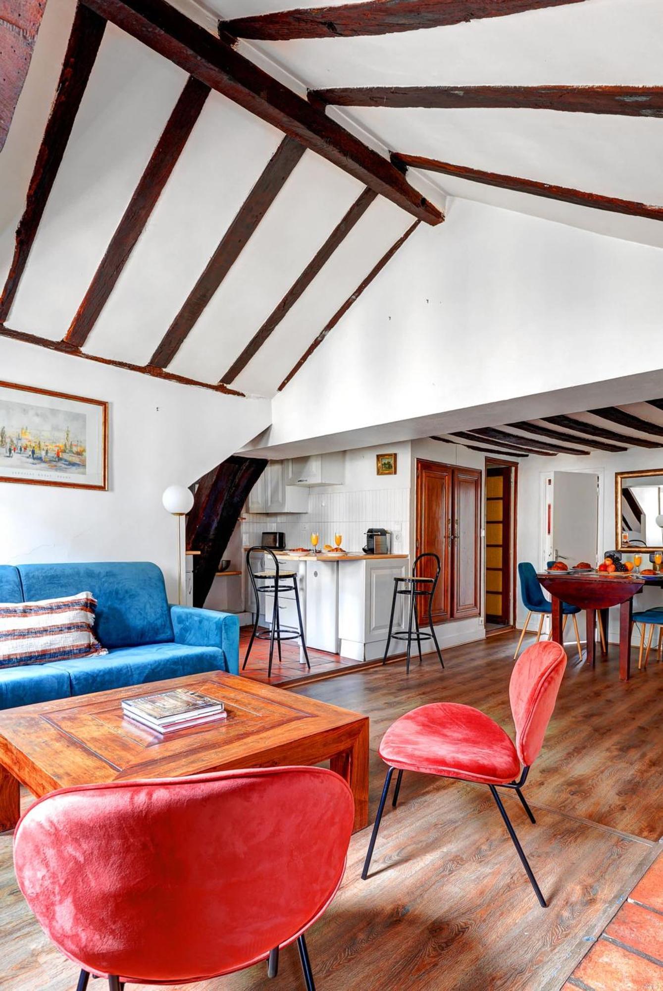 Ile Saint-louis - 2br - Cityapartmentstay