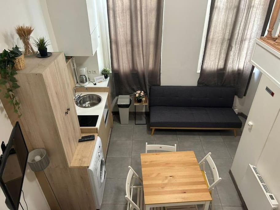 Studio Cosy Pour Trois Au Coeur Du Marais Parigi