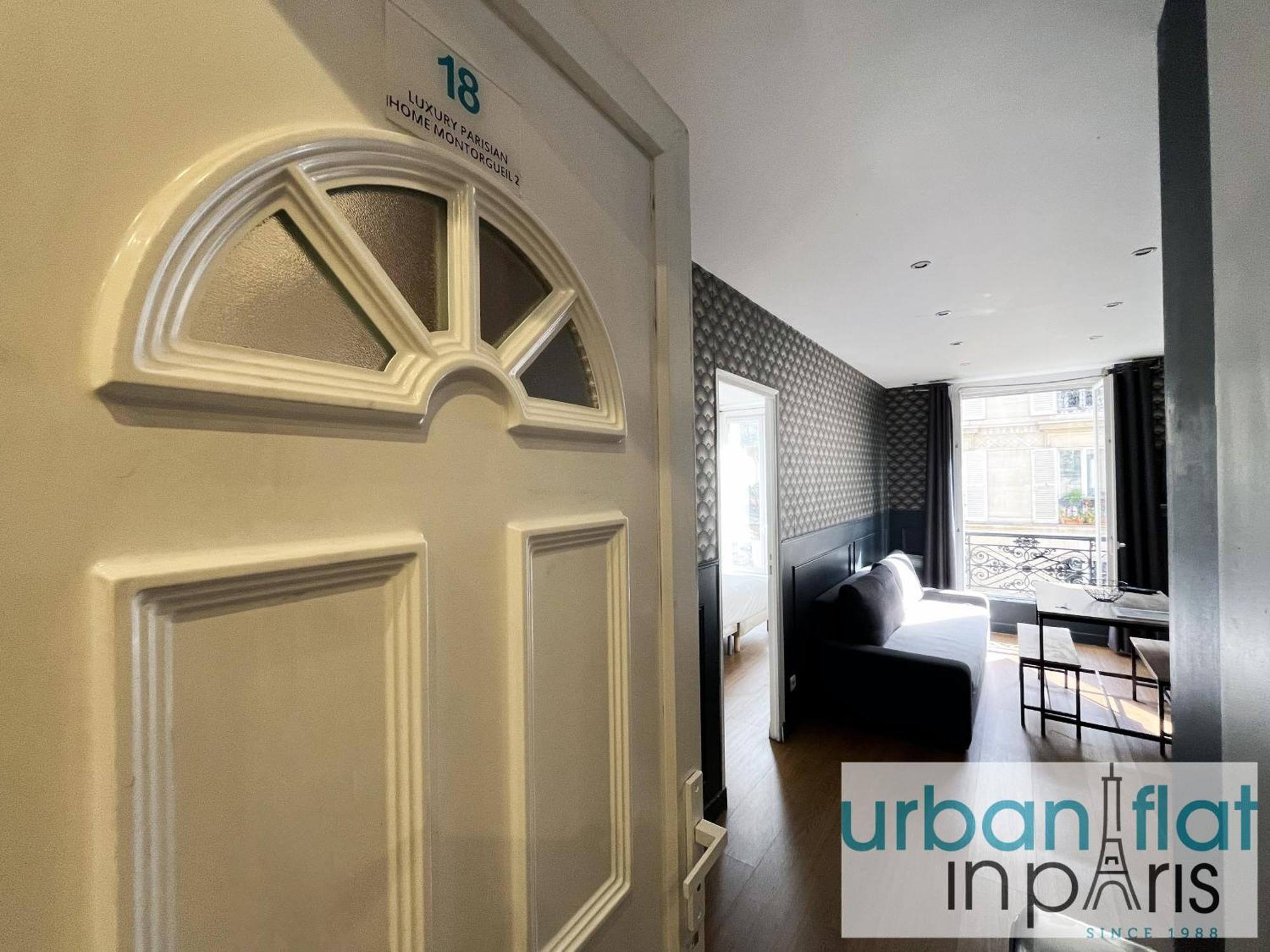 Apartment Urban Flat 18 - Charming 2bdr Parisian Paris