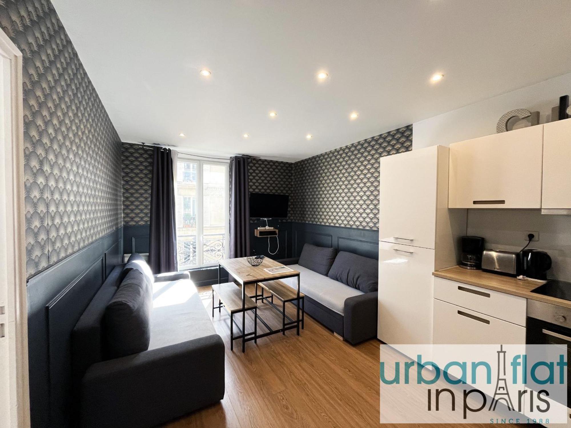 Urban Flat 18 - Charming 2bdr Parisian Paris
