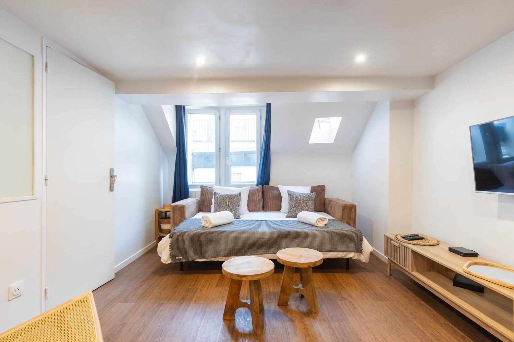 Sentier, Marais, Spacieux Duplex 2 Salles De Bain Apartment Paris