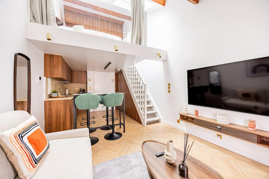 155#suite Luxueuse#etienne Marcel#chatelet#paris 3 *