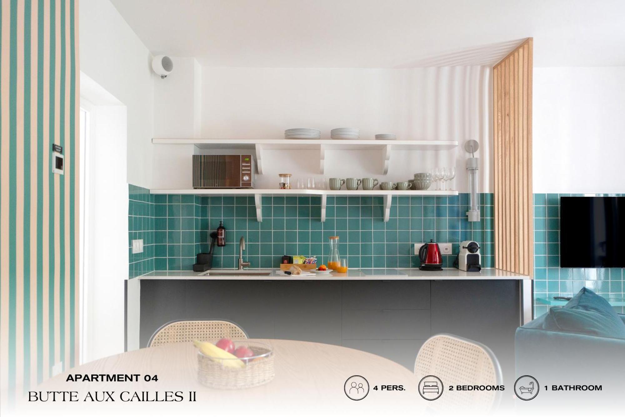 Appartamento Beauquartier - Butte Aux Cailles Ii *