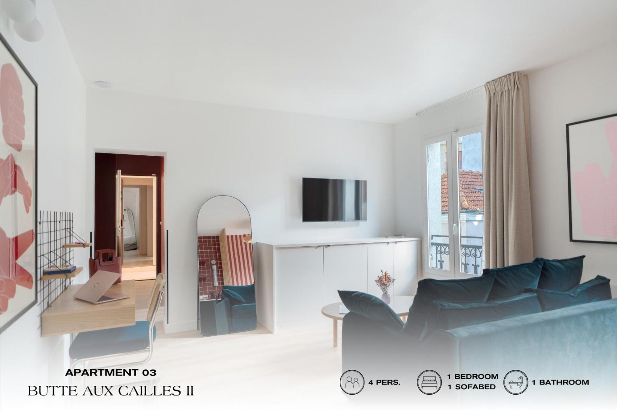 Beauquartier - Butte Aux Cailles Ii Appartamento