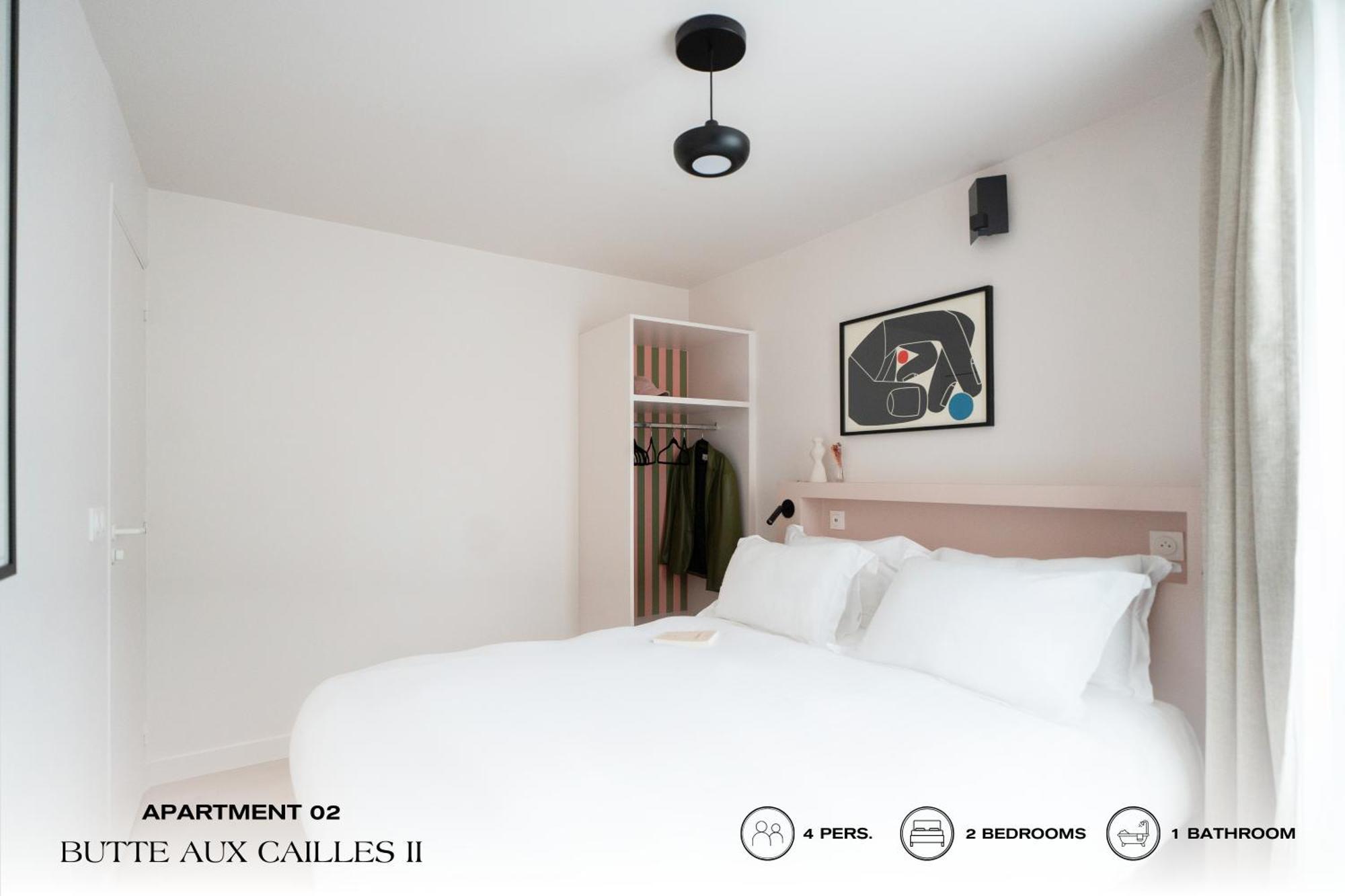 Appartamento Beauquartier - Butte Aux Cailles Ii *