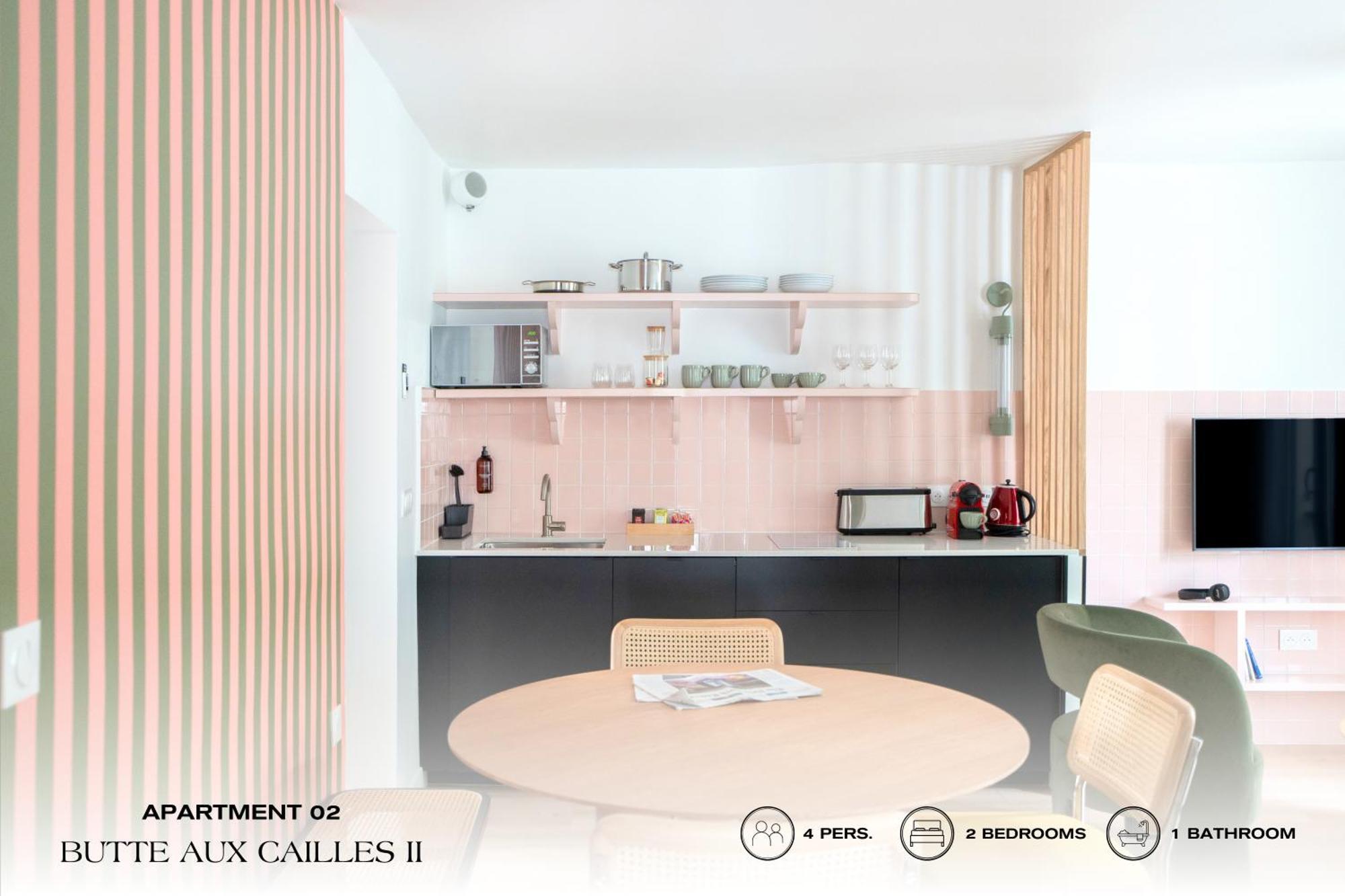 Beauquartier - Butte Aux Cailles Ii Appartamento